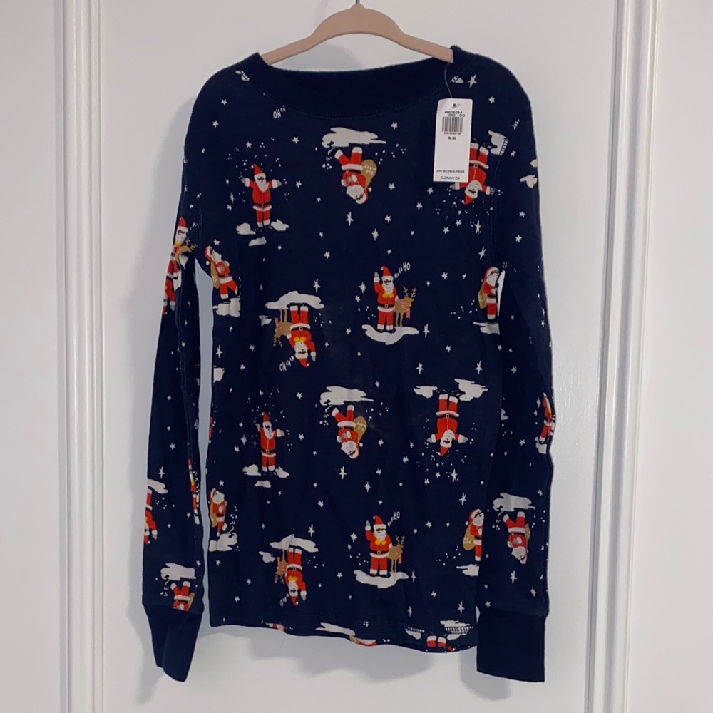 NWT Old Navy Santa Christmas Pajamas